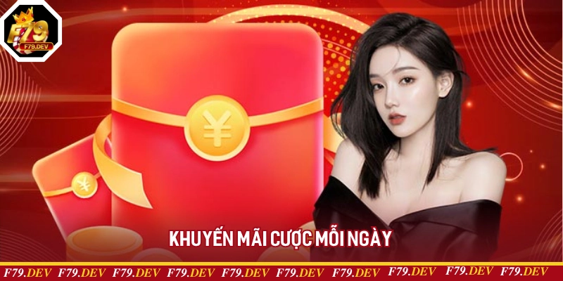 Tham gia cá cược mỗi ngày sẽ có cơ hội nhận quà từ F79 Tham gia cá cược mỗi ngày sẽ có cơ hội nhận quà từ F79