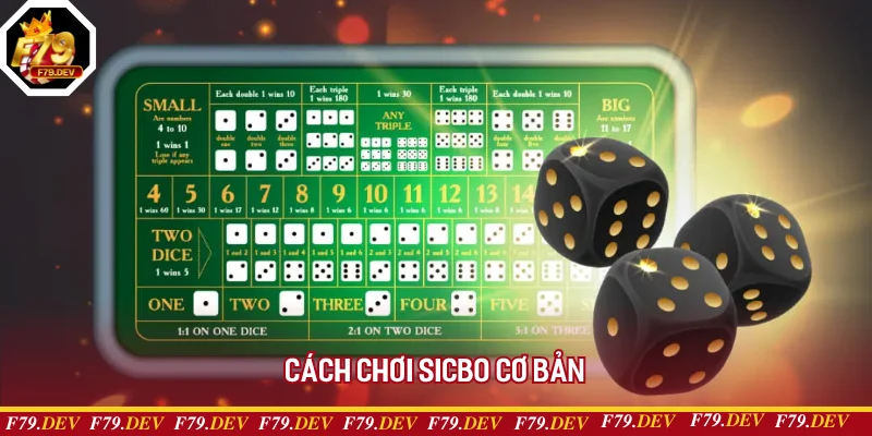 Cách chơi sicbo cơ bản Cách chơi sicbo cơ bản